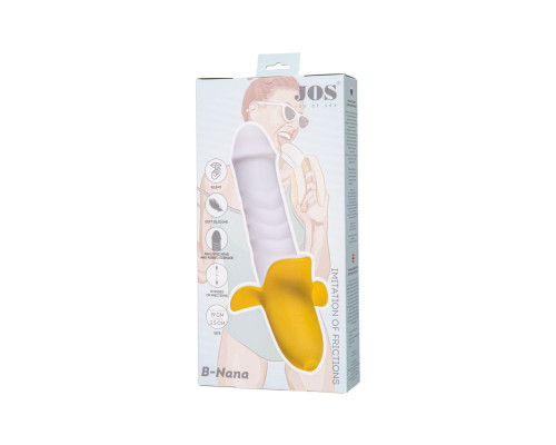 Пульсатор в форме банана B-nana - 19 см.