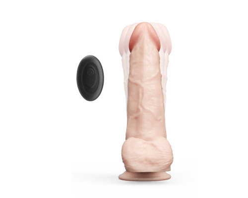 Телесный вибратор-реалистик REAL Standard - 18,5 см.