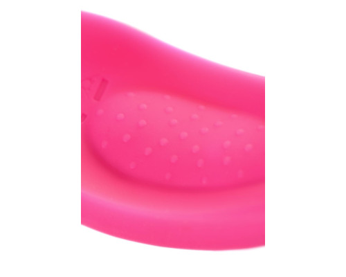 Розовый вибратор FLIRTY для ношения в трусиках