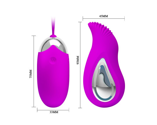 Виброяйцо Eden с вибрирующим пультом ДУ