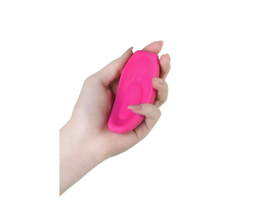 Розовый вибратор FLIRTY для ношения в трусиках