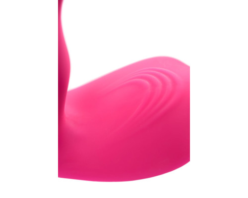 Розовый вибромассажер с голосовым управлением Tilly