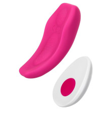 Розовый вибратор FLIRTY для ношения в трусиках