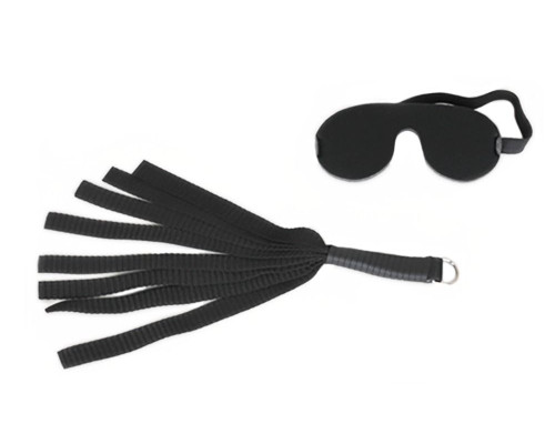 Черные секс-качели из широких ремней