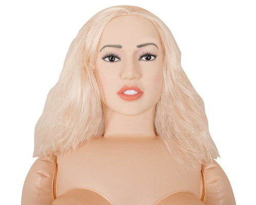 Надувная секс-кукла с анатомическим лицом и конечностями Juicy Jill