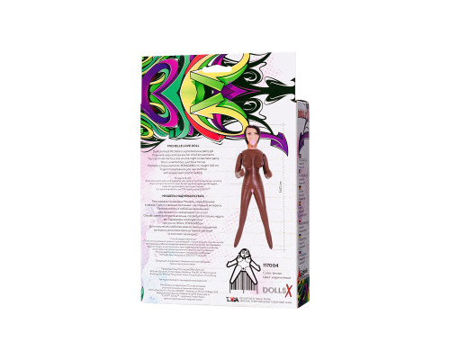 Чернокожая секс-кукла MICHELLE с 3 отверстиями