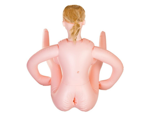 Надувная секс-кукла LILIANA с реалистичной головой и поднятыми ножками