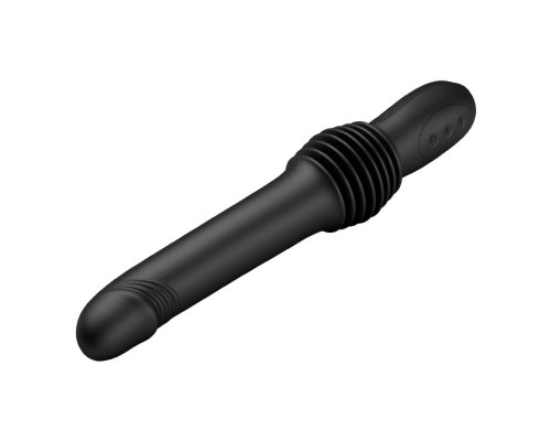 Черная мини-секс-машина Pazuzu с возвратно-поступательными движениями - 29,2 см.