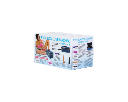 Секс-машина Fuck Box с дополнительными аксессуарами