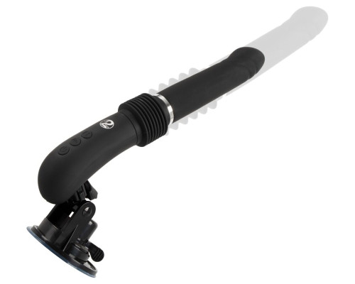 Черная секс-машина с пультом ДУ RC Fucking Machine 2.0