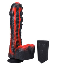 Черно-красная мини-машина на присоске Tendril Thruster - 21,6 см.