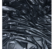 Черная виниловая ткань-простынь для эротических игр