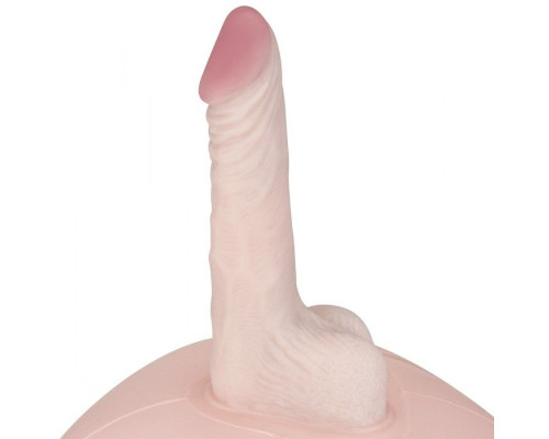 Надувной секс-мяч с реалистичным вибратором