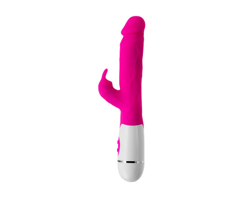 Розовый вибратор A-Toys Mist - 25,4 см.