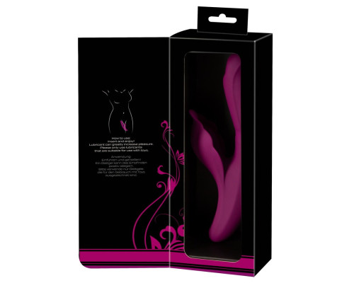 Лиловый вибратор-кролик 4 Function Vibrator - 24 см.