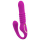 Лиловый вибратор 3 Function Vibrator с функцией фрикций и постукиванием
