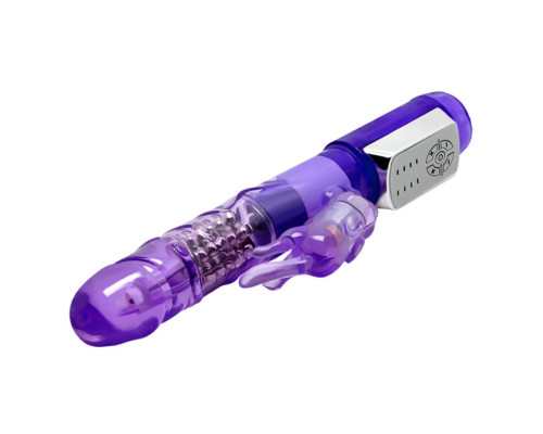 Фиолетовый ротатор Passionate Baron - 21,5 см.