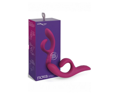 Фиолетовый вибратор-кролик We-Vibe Nova 2 - 20,5 см.