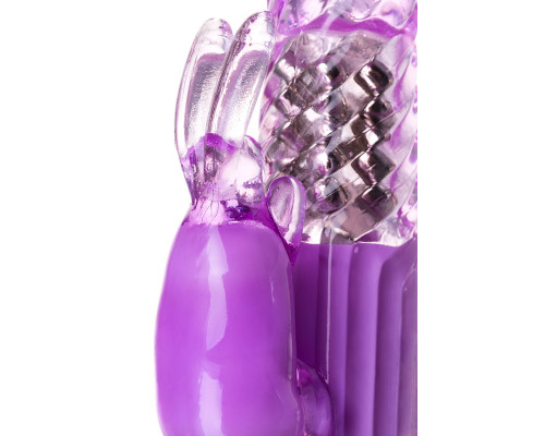 Фиолетовый вибратор High-Tech fantasy - 22,5 см.