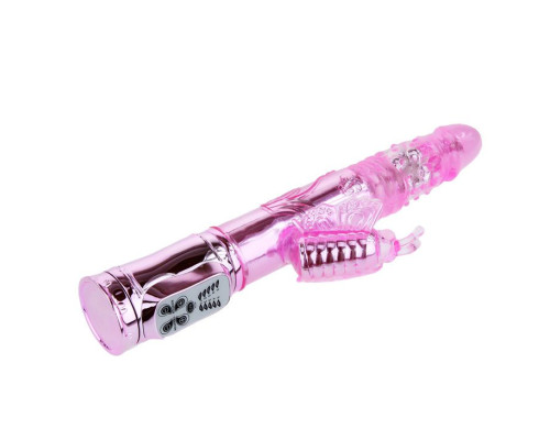 Вибратор-бабочка Throbbing Butterfly - 29,5 см.