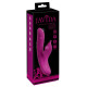 Лиловый вибратор-кролик 4 Function Vibrator - 24 см.