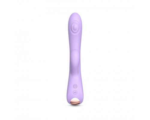Сиреневый вибратор-кролик Bunny   Clyde - 22,5 см.