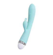 Мятный вибратор-кролик Iris - 22 см.