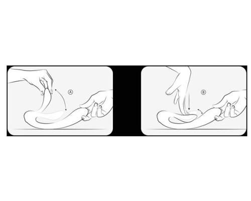 Розовый вибромассажёр G-wave с гибким клиторальным отростком - 18 см.