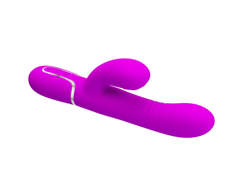Лиловый вибратор-кролик Mariana - 22,6 см.