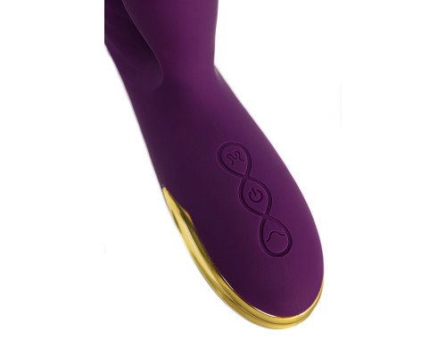 Фиолетовый вибратор-кролик Octar - 24,5 см.