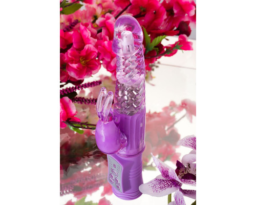 Фиолетовый вибратор High-Tech fantasy - 22,5 см.