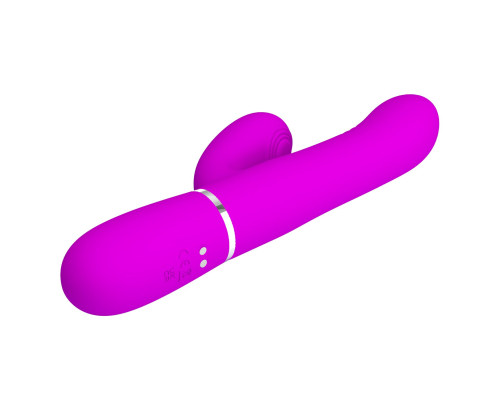 Лиловый вибратор-кролик Mariana - 22,6 см.