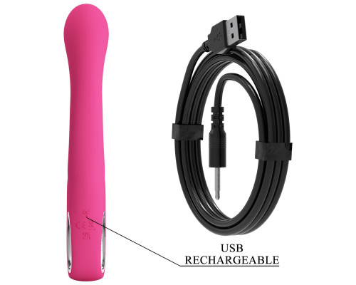 Розовый вибратор-кролик Novak - 19,8 см.