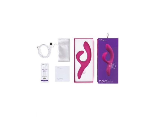 Фиолетовый вибратор-кролик We-Vibe Nova 2 - 20,5 см.