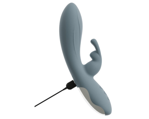 Силиконовый вибратор-кролик VELINA Rabbit Vibrator - 20 см.