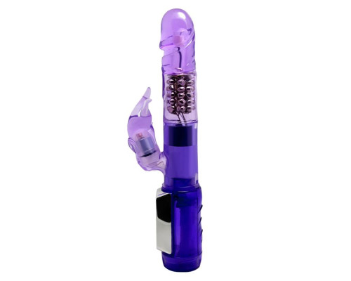 Фиолетовый ротатор Passionate Baron - 21,5 см.