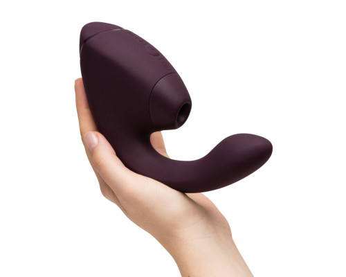 Сливовый двойной стимулятор Womanizer Next Duo