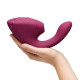 Малиновый двойной стимулятор Womanizer Next Duo