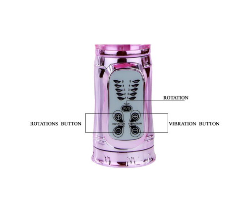 Вибратор-бабочка Throbbing Butterfly - 29,5 см.