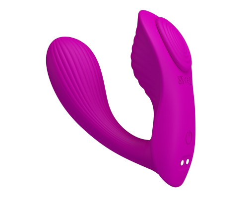 Лиловый вибратор в трусики Zico с пультом ДУ