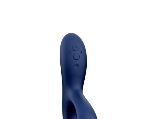 Темно-синий вибратор-кролик We-Vibe Nova 2 - 20,5 см.