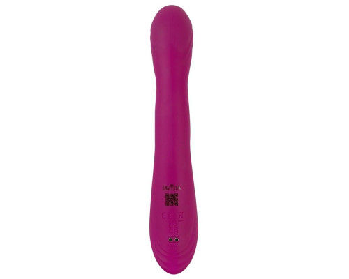 Лиловый вибратор-кролик 2 Function Vibrator Squirting - 22,5 см.