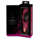 Малиновый вибратор с подвижными язычками 2 Function Vibrator - 20,6 см.