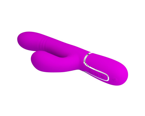 Лиловый вибратор-кролик Mariana - 22,6 см.