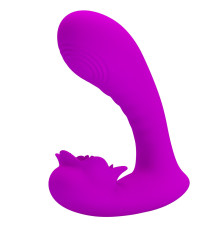 Лиловый вибратор Nadal для двойной стимуляции