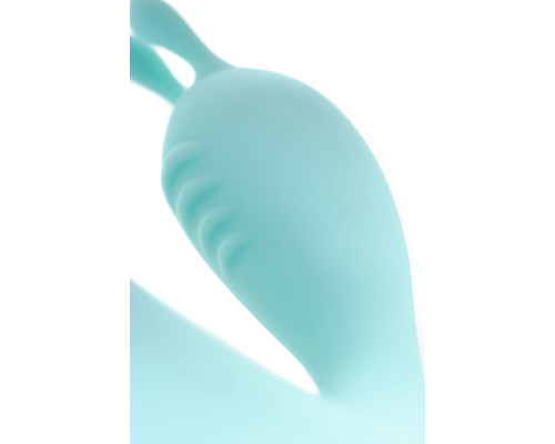 Мятный вибратор-кролик Iris - 22 см.
