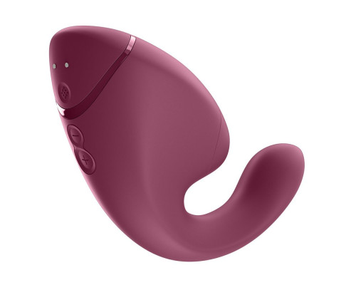 Малиновый двойной стимулятор Womanizer Next Duo