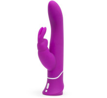 Лиловый вибратор-кролик Curve Rechargeable Rabbit Vibrator - 25,4 см.