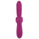 Лиловый вибратор-кролик 4 Function Vibrator - 24 см.