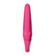 Ярко-розовый вибратор  Satisfyer Mr. Rabbit с клиторальным отростком - 22,1 см.
